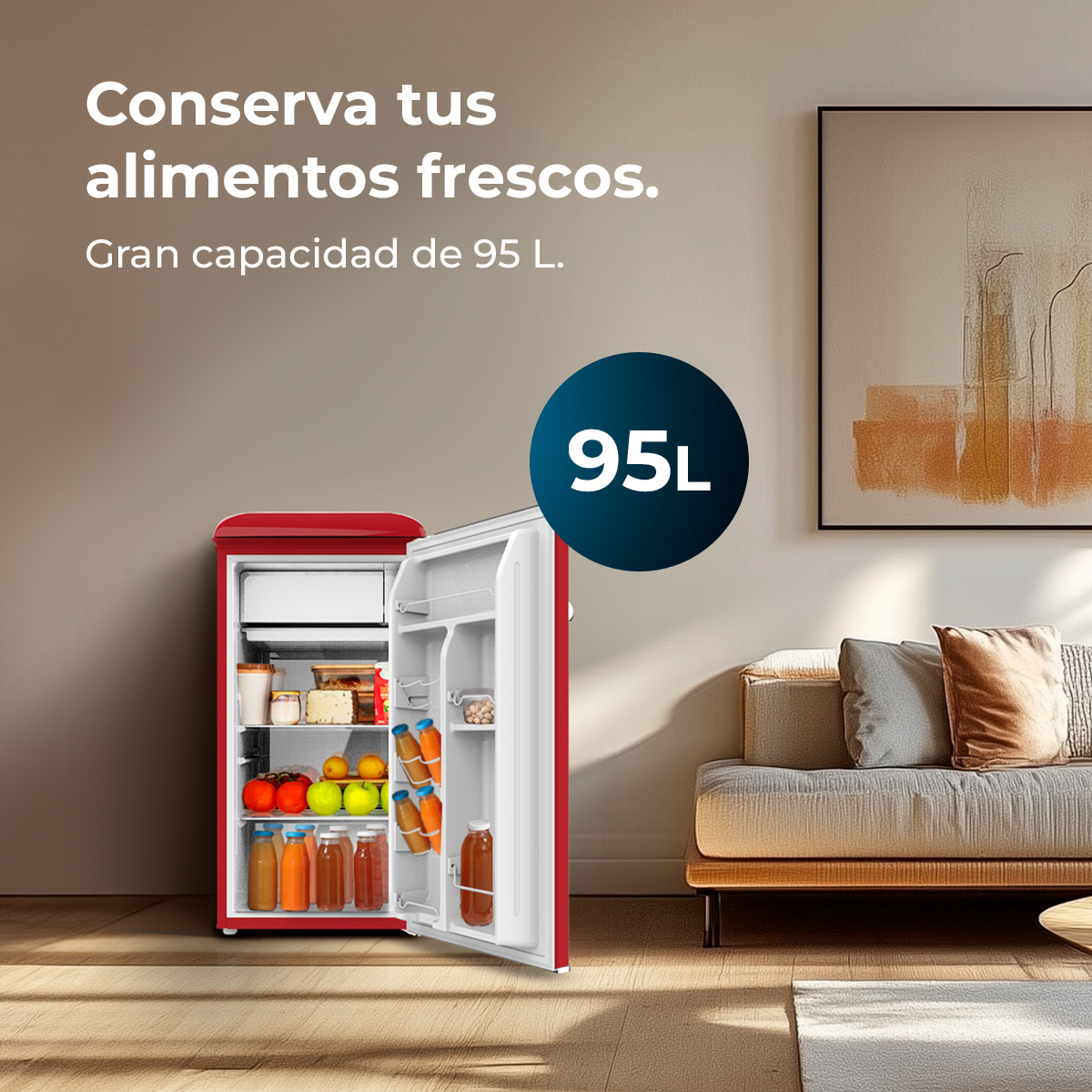 Bolero CoolMarket TT Origin 95 Red E | Envío, instalación y retirada RAEE gratis – foto detalle 1